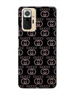 Чехол для Xiaomi Redmi Note 10 Pro с картинкой «Классическая монограмма Gucci»