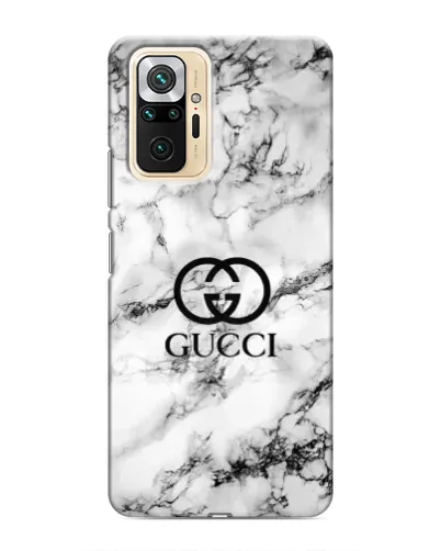 Чехол для Xiaomi Redmi Note 10 Pro с картинкой «Gucci — мраморный шик»