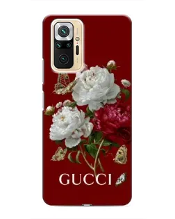 Чехол для Xiaomi Redmi Note 10 Pro с картинкой «Gucci —  сад»