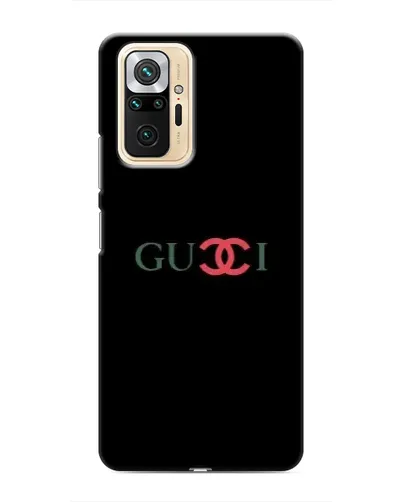 Чехол для Xiaomi Redmi Note 10 Pro с картинкой «Gucci — красный градиент»