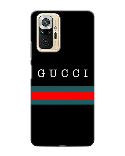 Чехол для Xiaomi Redmi Note 10 Pro с картинкой «Gucci — красный пояс»