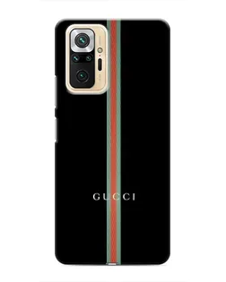 Чохол для Xiaomi Redmi Note 10 Pro з картинкою «Gucci — строга лінія»