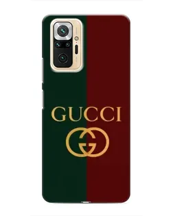 Чохол для Xiaomi Redmi Note 10 Pro з картинкою «Gucci — темно-зелений градієнт»