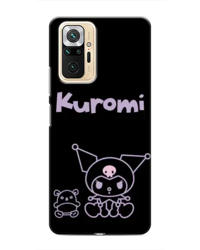 Чохол для Xiaomi Redmi Note 10 Pro з картинкою «Kuromi — чорний мінімалізм» Чохол для Xiaomi Redmi Note 10 Pro з картинкою «Kuromi — чорний мінімалізм»