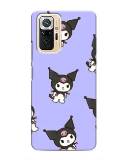 Чохол для Xiaomi Redmi Note 10 Pro з картинкою «Паттерн з Kuromi»