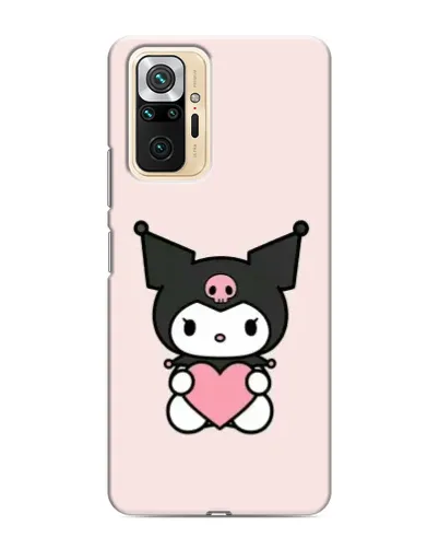 Чохол для Xiaomi Redmi Note 10 Pro з картинкою «Kuromi та серце» Чохол для Xiaomi Redmi Note 10 Pro з картинкою «Kuromi та серце»