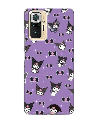 Чохол для Xiaomi Redmi Note 10 Pro з картинкою «Kuromi — патерн» Чохол для Xiaomi Redmi Note 10 Pro з картинкою «Kuromi — патерн»