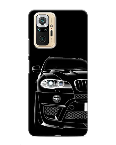 Чехол для Xiaomi Redmi Note 10 Pro с картинкой «Темный силуэт BMW» Чехол для Xiaomi Redmi Note 10 Pro с картинкой «Темный силуэт BMW»