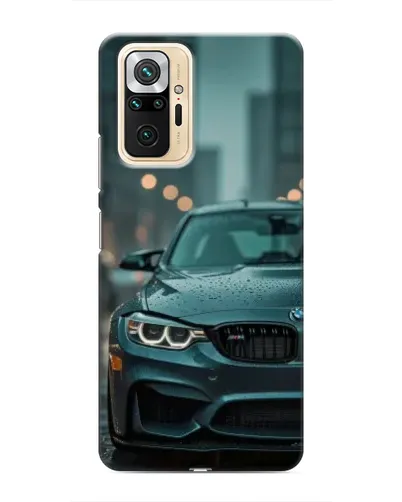 Чехол для Xiaomi Redmi Note 10 Pro с картинкой «BMW в огнях города» Чехол для Xiaomi Redmi Note 10 Pro с картинкой «BMW в огнях города»