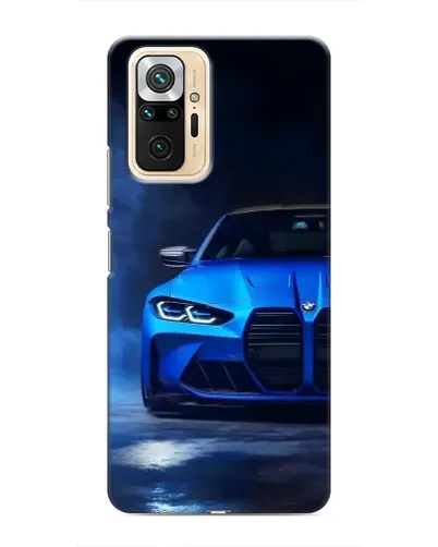 Чехол для Xiaomi Redmi Note 10 Pro с картинкой «Голубая BMW M4» Чехол для Xiaomi Redmi Note 10 Pro с картинкой «Голубая BMW M4»