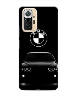 Чехол для Xiaomi Redmi Note 10 Pro с картинкой «BMW — взгляд из темноты»