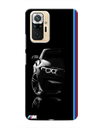 Чехол для Xiaomi Redmi Note 10 Pro с картинкой «Силуэт BMW в темноте» Чехол для Xiaomi Redmi Note 10 Pro с картинкой «Силуэт BMW в темноте»