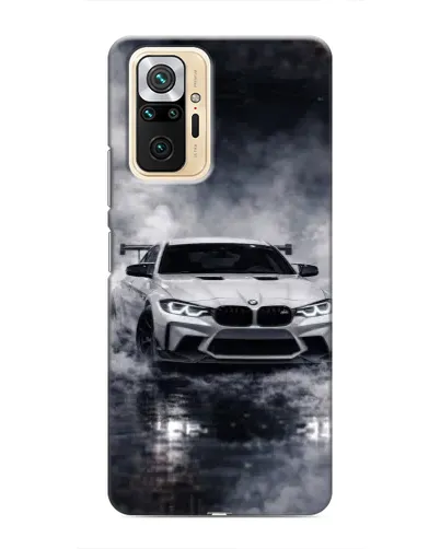 Чехол для Xiaomi Redmi Note 10 Pro с картинкой «BMW сквозь туман» Чехол для Xiaomi Redmi Note 10 Pro с картинкой «BMW сквозь туман»