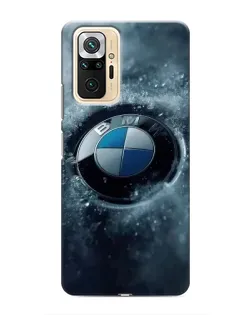 Чохол для Xiaomi Redmi Note 10 Pro з картинкою «Логотип BMW — лід» Чохол для Xiaomi Redmi Note 10 Pro з картинкою «Логотип BMW — лід»