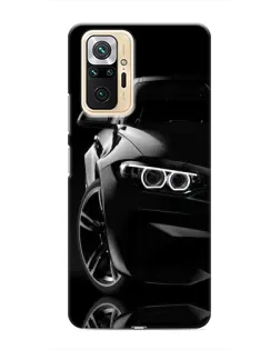 Чохол для Xiaomi Redmi Note 10 Pro з картинкою «Чорна BMW — профіль» Чохол для Xiaomi Redmi Note 10 Pro з картинкою «Чорна BMW — профіль»