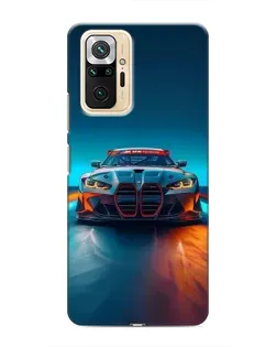 Чохол для Xiaomi Redmi Note 10 Pro з картинкою «BMW — вогні неону» Чохол для Xiaomi Redmi Note 10 Pro з картинкою «BMW — вогні неону»