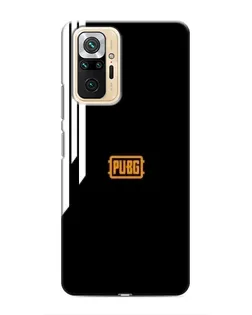 Чехол для Xiaomi Redmi Note 10 Pro с картинкой «PUBG — вертикальные линии»