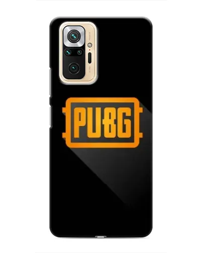 Чехол для Xiaomi Redmi Note 10 Pro с картинкой «PUBG — рамка лого»