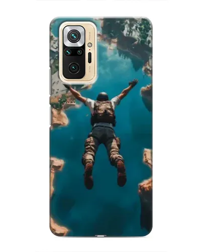 Чехол для Xiaomi Redmi Note 10 Pro с картинкой «PUBG — свободное падение»