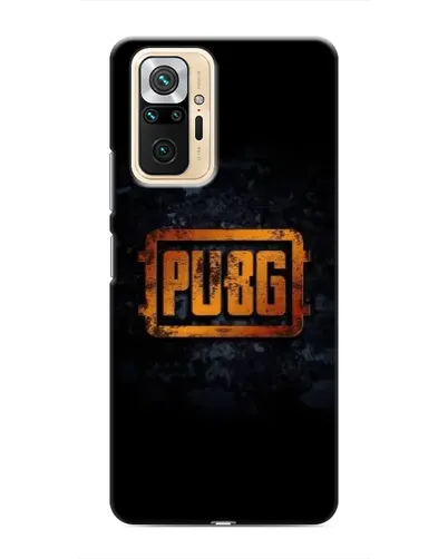 Чехол для Xiaomi Redmi Note 10 Pro с картинкой «PUBG — золотой логотип»