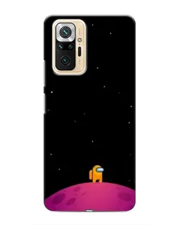 Чехол для Xiaomi Redmi Note 10 Pro с картинкой «Одинокий герой на планете»
