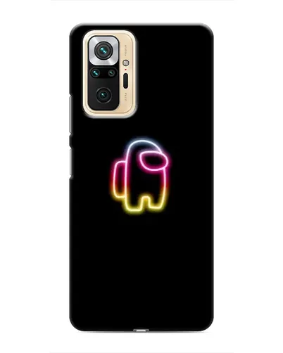 Чехол для Xiaomi Redmi Note 10 Pro с картинкой «Among Us градиент»