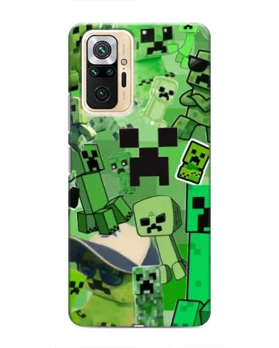 Чехол для Xiaomi Redmi Note 10 Pro с картинкой «Криперы Minecraft» Чехол для Xiaomi Redmi Note 10 Pro с картинкой «Криперы Minecraft»