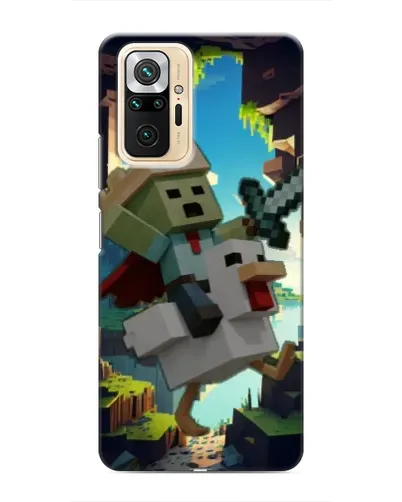 Чехол для Xiaomi Redmi Note 10 Pro с картинкой «Стив и гусь» Чехол для Xiaomi Redmi Note 10 Pro с картинкой «Стив и гусь»