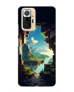 Чехол для Xiaomi Redmi Note 10 Pro с картинкой «Вид из пещеры»