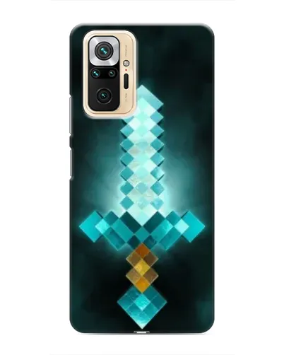 Чехол для Xiaomi Redmi Note 10 Pro с картинкой «Алмазный меч неон» Чехол для Xiaomi Redmi Note 10 Pro с картинкой «Алмазный меч неон»