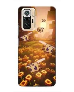 Чехол для Xiaomi Redmi Note 10 Pro с картинкой «Поле подсолнухов»