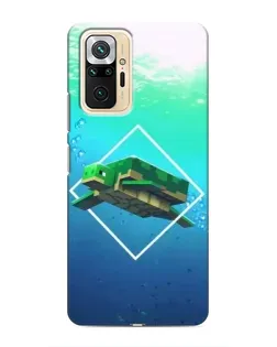 Чохол для Xiaomi Redmi Note 10 Pro з картинкою «Черепаха Minecraft» Чохол для Xiaomi Redmi Note 10 Pro з картинкою «Черепаха Minecraft»