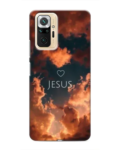 Чехол для Xiaomi Redmi Note 10 Pro с картинкой «Сияние Имени Jesus»