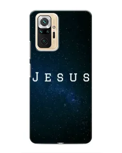 Чехол для Xiaomi Redmi Note 10 Pro с картинкой «Звездное небо Jesus»