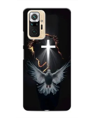 Чехол для Xiaomi Redmi Note 10 Pro с картинкой «Голубь и Свет»