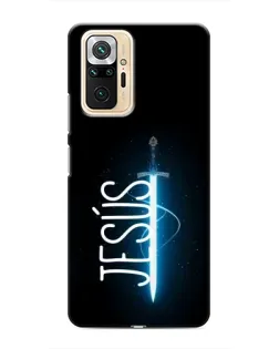 Чехол для Xiaomi Redmi Note 10 Pro с картинкой «Меч Духа Jesus»