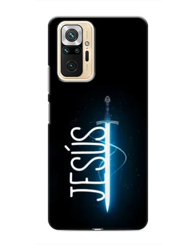 Чехол для Xiaomi Redmi Note 10 Pro с картинкой «Меч Духа Jesus»