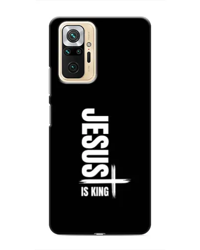 Чехол для Xiaomi Redmi Note 10 Pro с картинкой «Вертикаль веры Jesus»