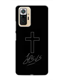 Чохол для Xiaomi Redmi Note 10 Pro з картинкою «Графічний хрест Jesus» Чохол для Xiaomi Redmi Note 10 Pro з картинкою «Графічний хрест Jesus»