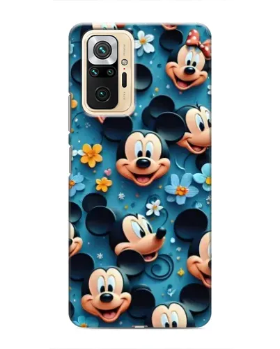 Чехол для Xiaomi Redmi Note 10 Pro с картинкой «Паттерн Микки и Минни» Чехол для Xiaomi Redmi Note 10 Pro с картинкой «Паттерн Микки и Минни»