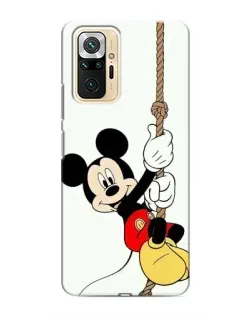 Чохол для Xiaomi Redmi Note 10 Pro з картинкою «Mickey на канаті»