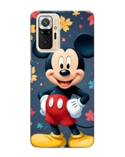 Чехол для Xiaomi Redmi Note 10 Pro с картинкой «Осенний Mickey Mouse»