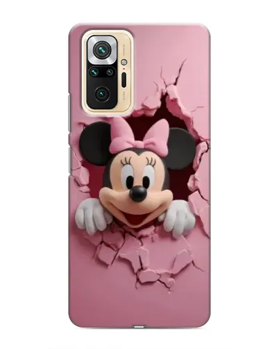 Чехол для Xiaomi Redmi Note 10 Pro с картинкой «Минни сквозь стену» Чехол для Xiaomi Redmi Note 10 Pro с картинкой «Минни сквозь стену»
