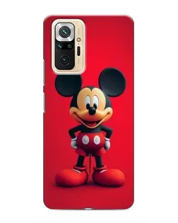 Чехол для Xiaomi Redmi Note 10 Pro с картинкой «Mickey в полный рост»