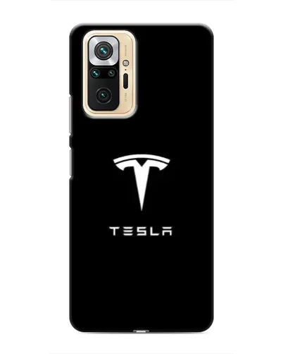 Чохол для Xiaomi Redmi Note 10 Pro з картинкою «Tesla White Logo» Чохол для Xiaomi Redmi Note 10 Pro з картинкою «Tesla White Logo»