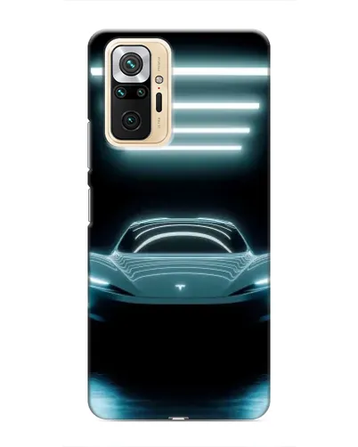 Чохол для Xiaomi Redmi Note 10 Pro з картинкою «Tesla в неоні» Чохол для Xiaomi Redmi Note 10 Pro з картинкою «Tesla в неоні»