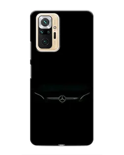Чехол для Xiaomi Redmi Note 10 Pro с картинкой «Mercedes Stealth Look»