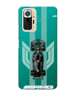 Чехол для Xiaomi Redmi Note 10 Pro с картинкой «Mercedes AMG Petronas»