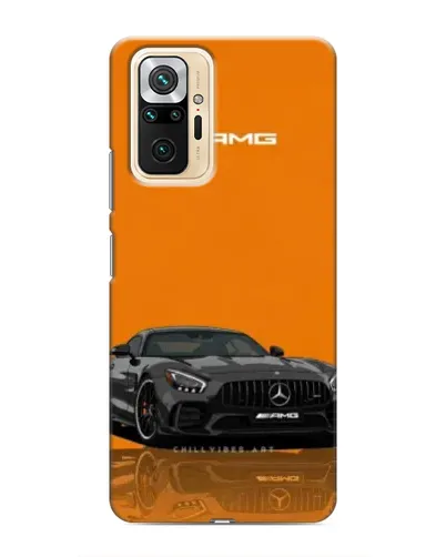 Чехол для Xiaomi Redmi Note 10 Pro с картинкой «Оранжевый Mercedes AMG» Чехол для Xiaomi Redmi Note 10 Pro с картинкой «Оранжевый Mercedes AMG»