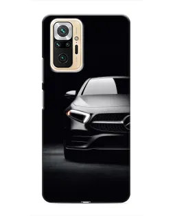 Чехол для Xiaomi Redmi Note 10 Pro с картинкой «Свет фар Mercedes»